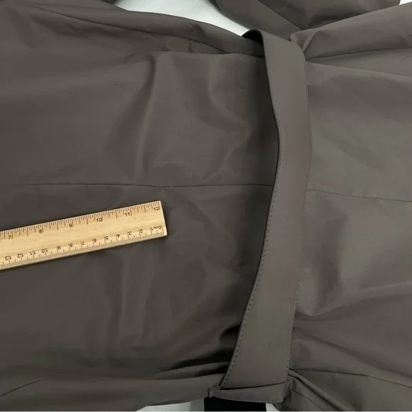 Aritzia Wilfred Trench Coat Women’s L Lined Button Up Belted Front Pockets - Picture 10 of 14